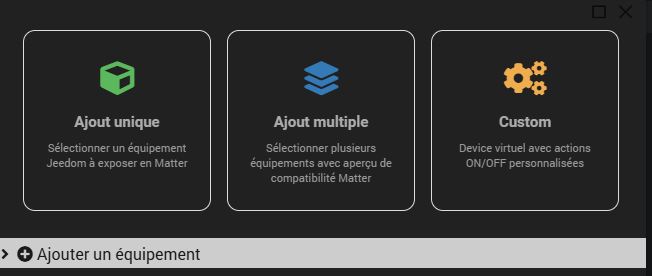 addequipment