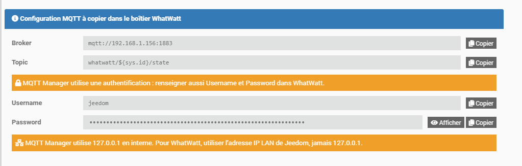 Configuration générale