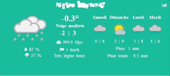 Widget personnalisé