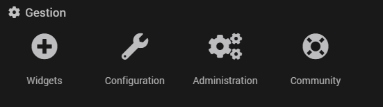Page principale de Tools